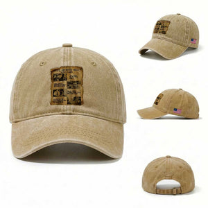 Rosa Parks Quote Washed Cotton Baseball Cap Civil Rights History Hero TS12 Washed Cap Universal Fit Khaki Print Your Wear