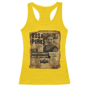 Vintage Rosa Parks Racerback Tank Top Groovy Black History Month TS12 Daisy Print Your Wear