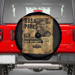 Vintage Rosa Parks Spare Tire Cover Groovy Black History Month TS12 Black Print Your Wear
