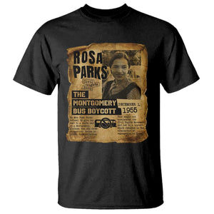 Vintage Rosa Parks T Shirt Groovy Black History Month TS12 Black Print Your Wear