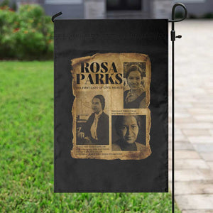 Vintage Rosa Parks Garden Flag Women Empowerment Inspirational Quote TS12 Print Your Wear