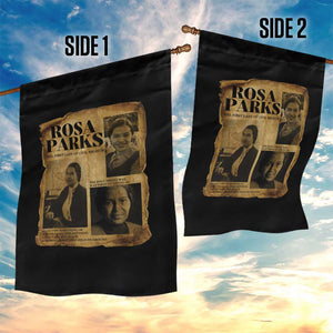 Vintage Rosa Parks Garden Flag Women Empowerment Inspirational Quote TS12 Print Your Wear
