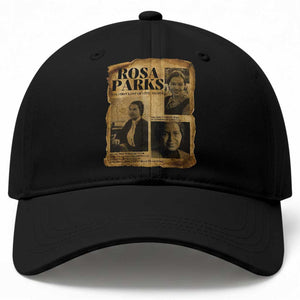 Vintage Rosa Parks Baseball Cap Women Empowerment Inspirational Quote TS12 Print Your Wear