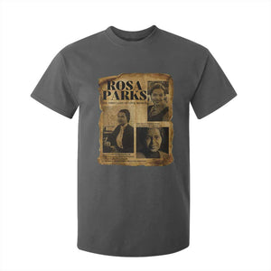 Vintage Rosa Parks T Shirt For Kid Women Empowerment Inspirational Quote TS12 Dark Heather Print Your Wear