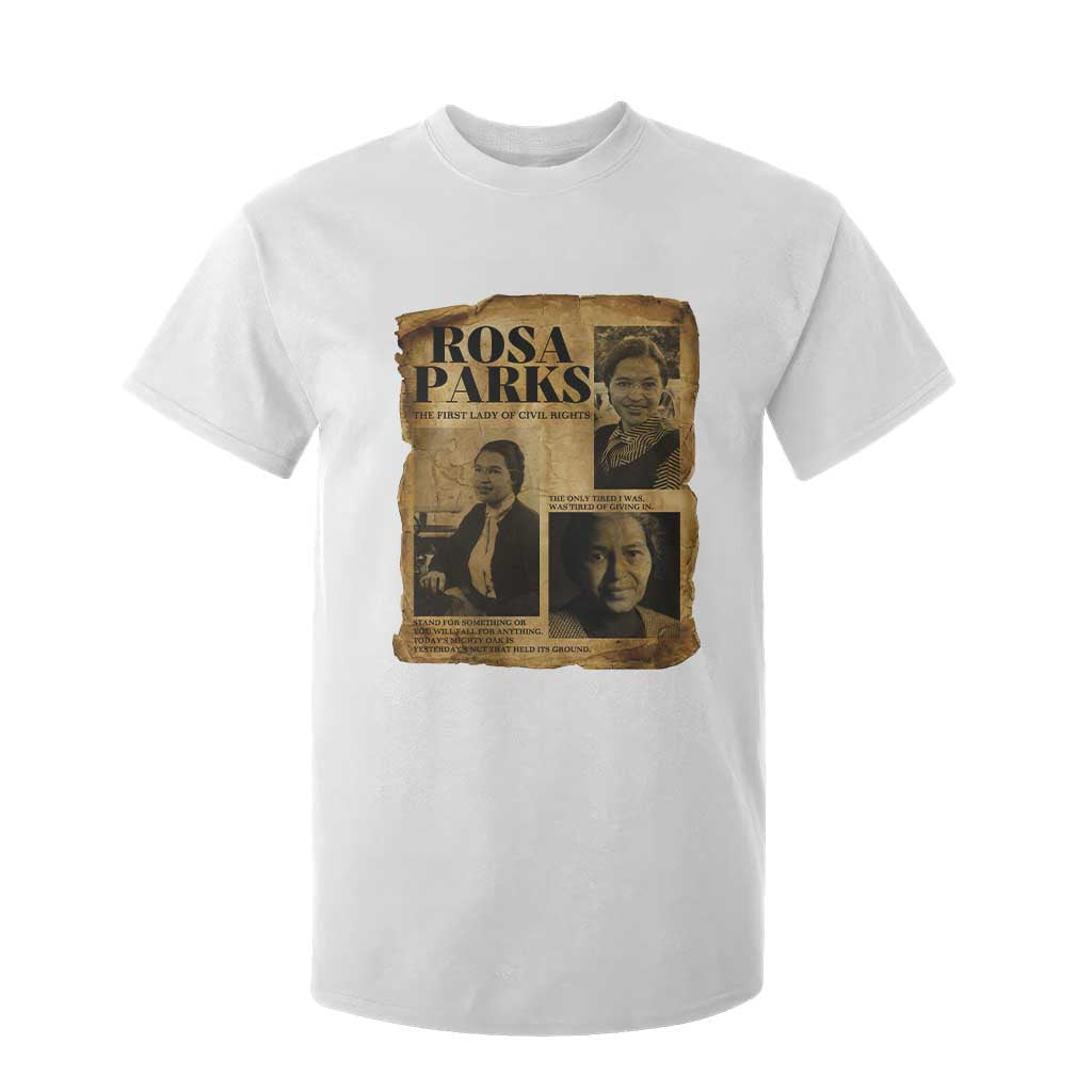 Vintage Rosa Parks T Shirt For Kid Women Empowerment Inspirational Quote TS12 White Print Your Wear