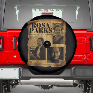 Vintage Rosa Parks Spare Tire Cover Women Empowerment Inspirational Quote TS12 Black Print Your Wear