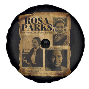 Vintage Rosa Parks Spare Tire Cover Women Empowerment Inspirational Quote TS12 Print Your Wear