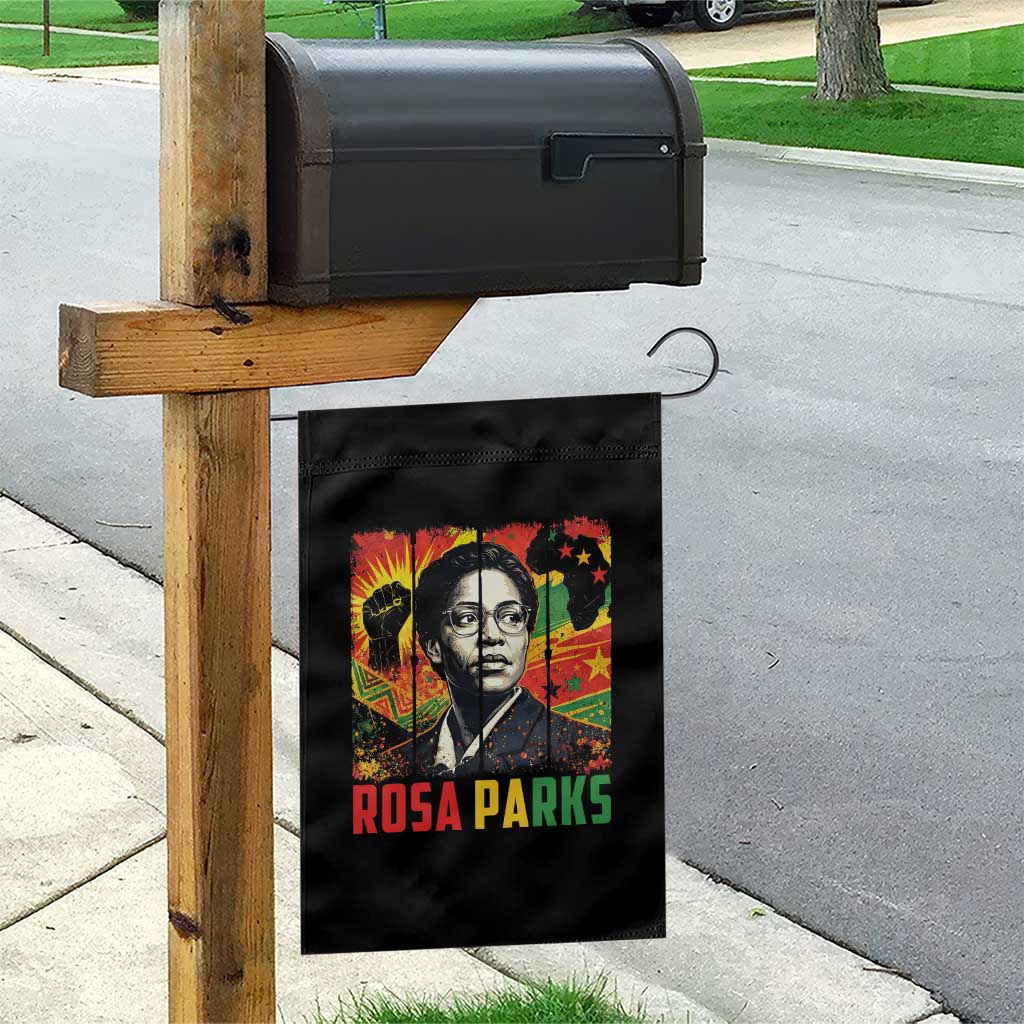 Rosa Parks Garden Flag Strong Black Women Pride TS12 Print Your Wear