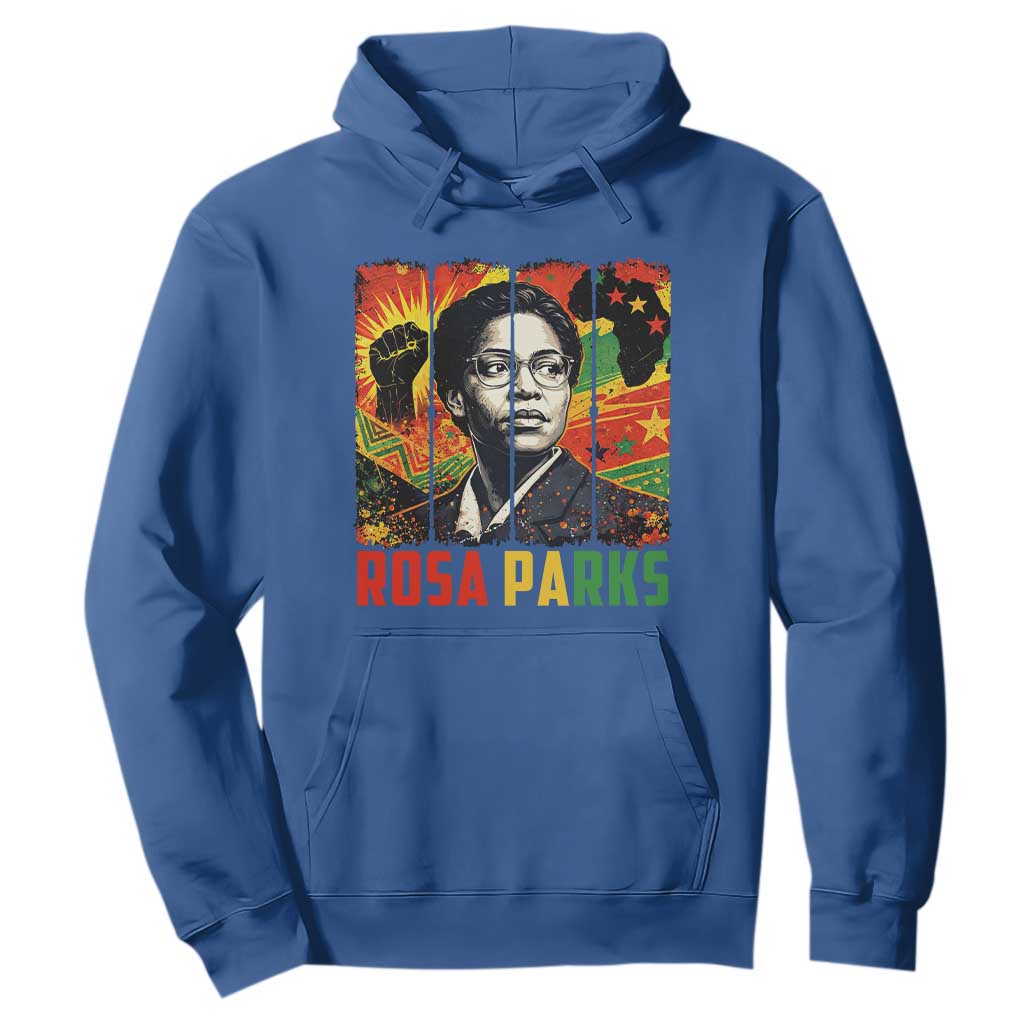 Rosa Parks Hoodie Strong Black Women Pride TS12 Royal Blue Print Your Wear