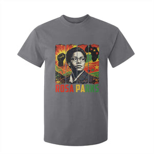 Rosa Parks T Shirt For Kid Strong Black Women Pride TS12 Charcoal Print Your Wear