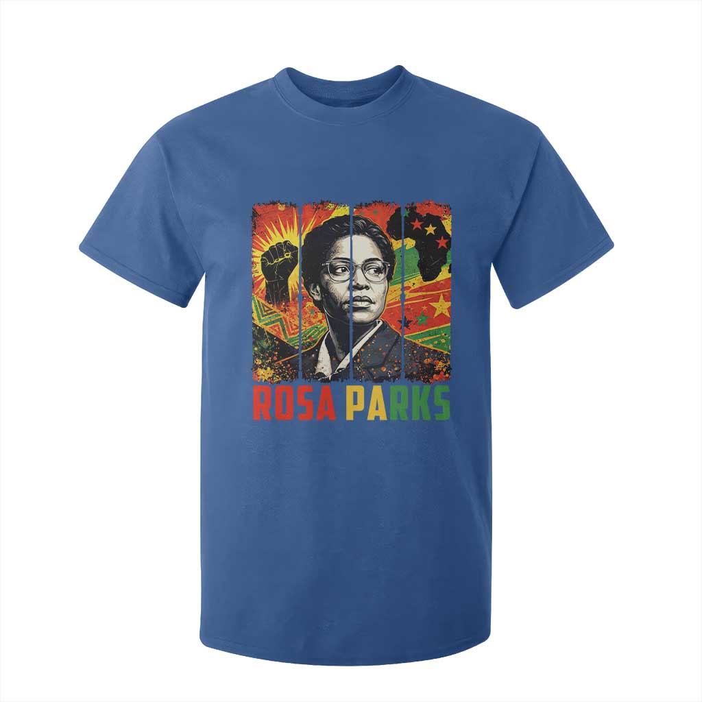 Rosa Parks T Shirt For Kid Strong Black Women Pride TS12 Royal Blue Print Your Wear