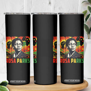 Rosa Parks Skinny Tumbler Strong Black Women Pride TS12 Print Your Wear