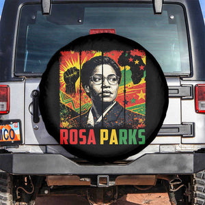 Rosa Parks Spare Tire Cover Strong Black Women Pride TS12 No hole Black Print Your Wear