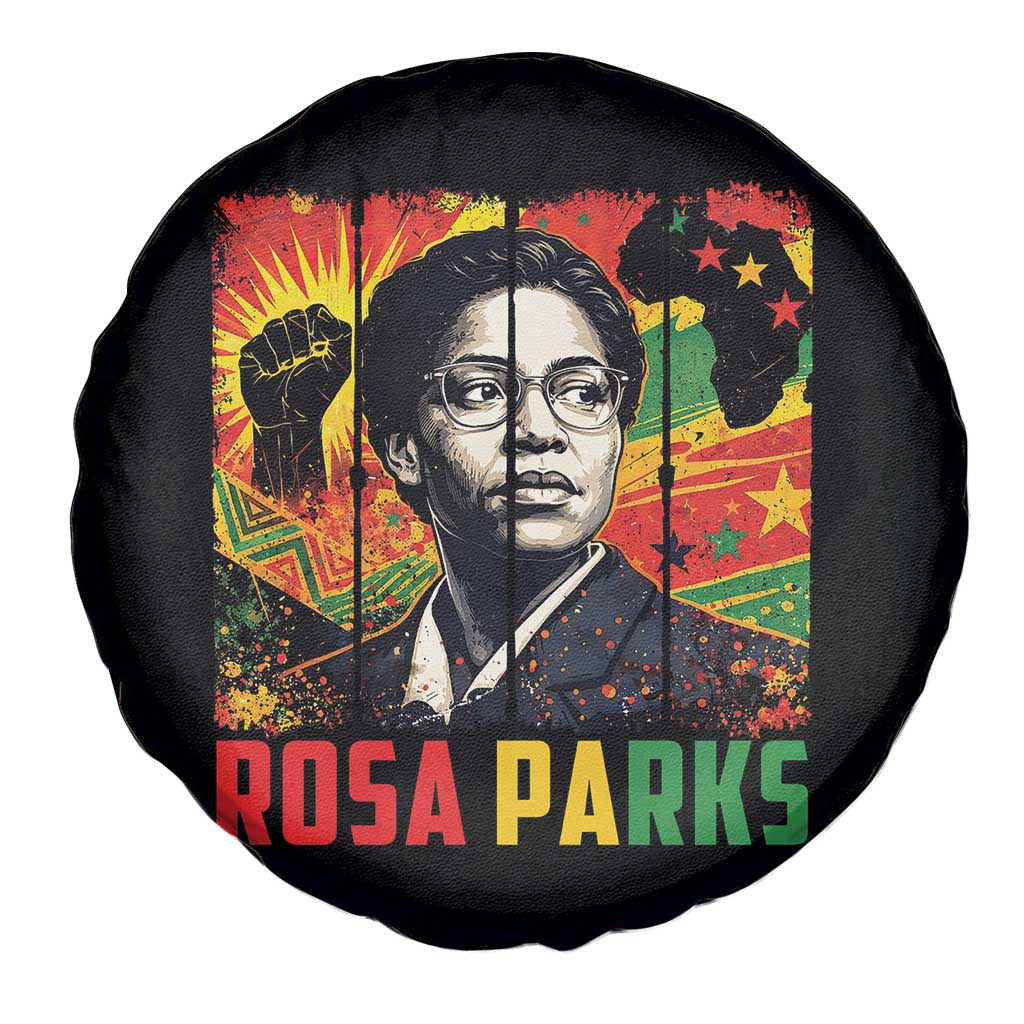 Rosa Parks Spare Tire Cover Strong Black Women Pride TS12 Print Your Wear