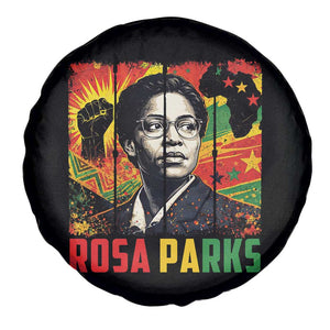 Rosa Parks Spare Tire Cover Strong Black Women Pride TS12 Print Your Wear