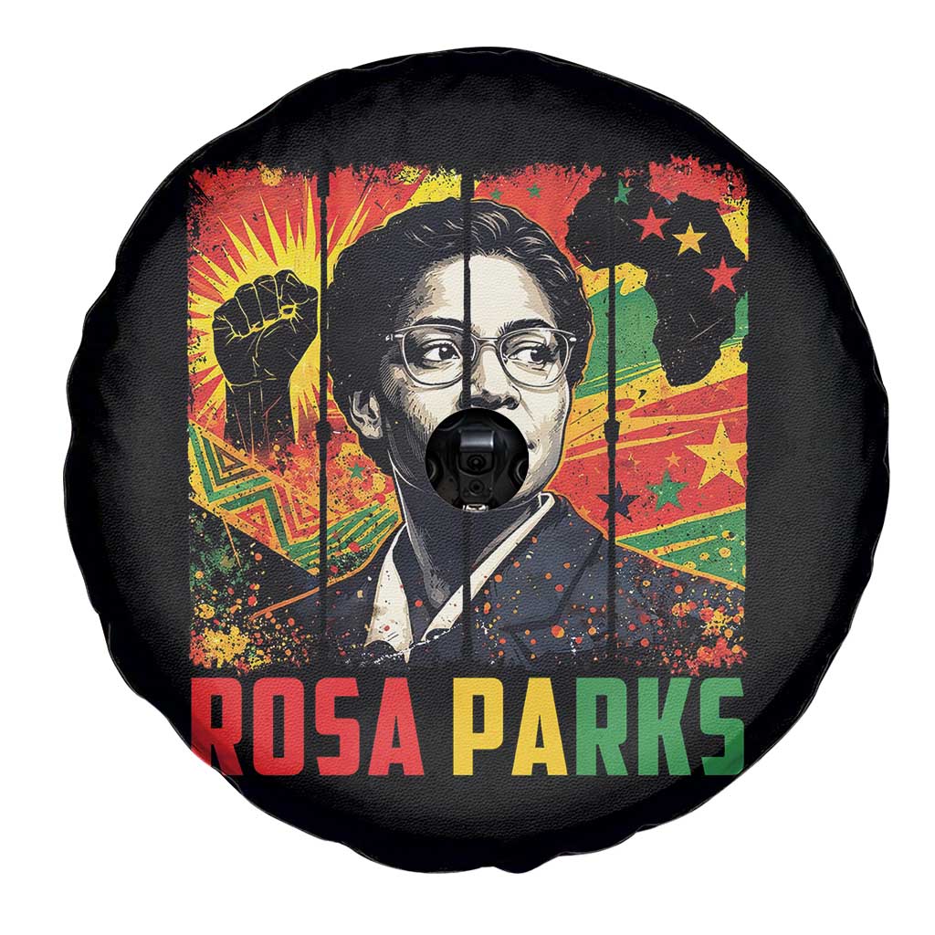 Rosa Parks Spare Tire Cover Strong Black Women Pride TS12 Print Your Wear
