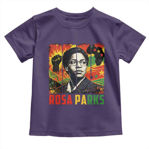 Rosa Parks Toddler T Shirt Strong Black Women Pride TS12 Purple Print Your Wear