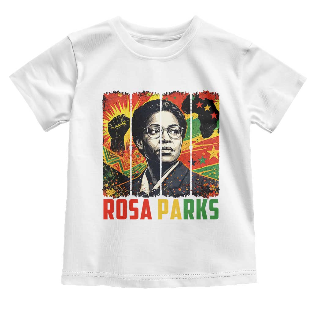 Rosa Parks Toddler T Shirt Strong Black Women Pride TS12 White Print Your Wear