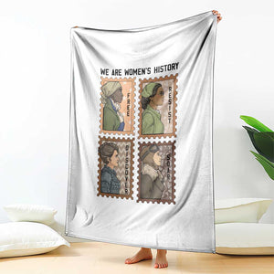 Black Women History Leaders Throw Blanket Womens History Month TS12 Print Your Wear