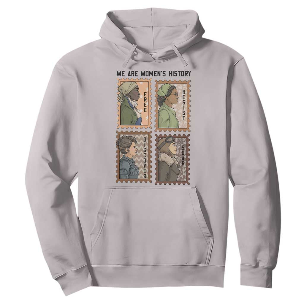 Black Women History Leaders Hoodie Womens History Month TS12 Ice Gray Print Your Wear
