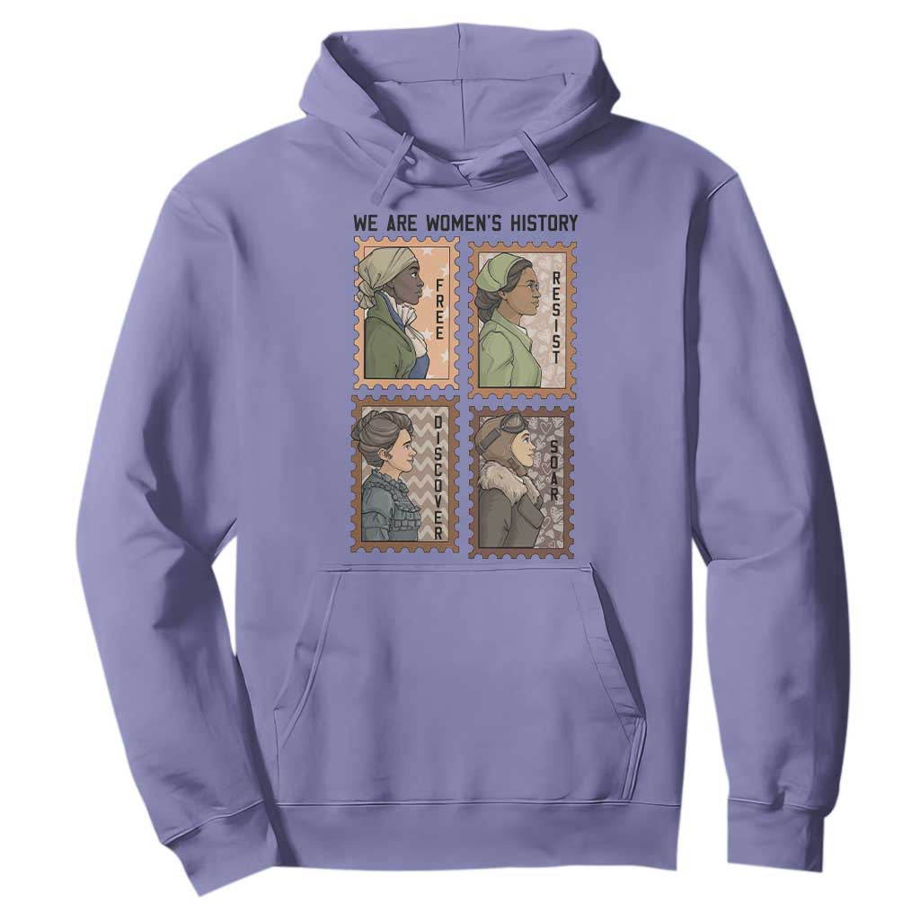 Black Women History Leaders Hoodie Womens History Month TS12 Violet Print Your Wear