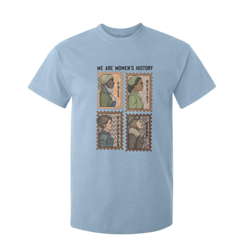 Black Women History Leaders T Shirt For Kid Womens History Month TS12 Light Blue Print Your Wear