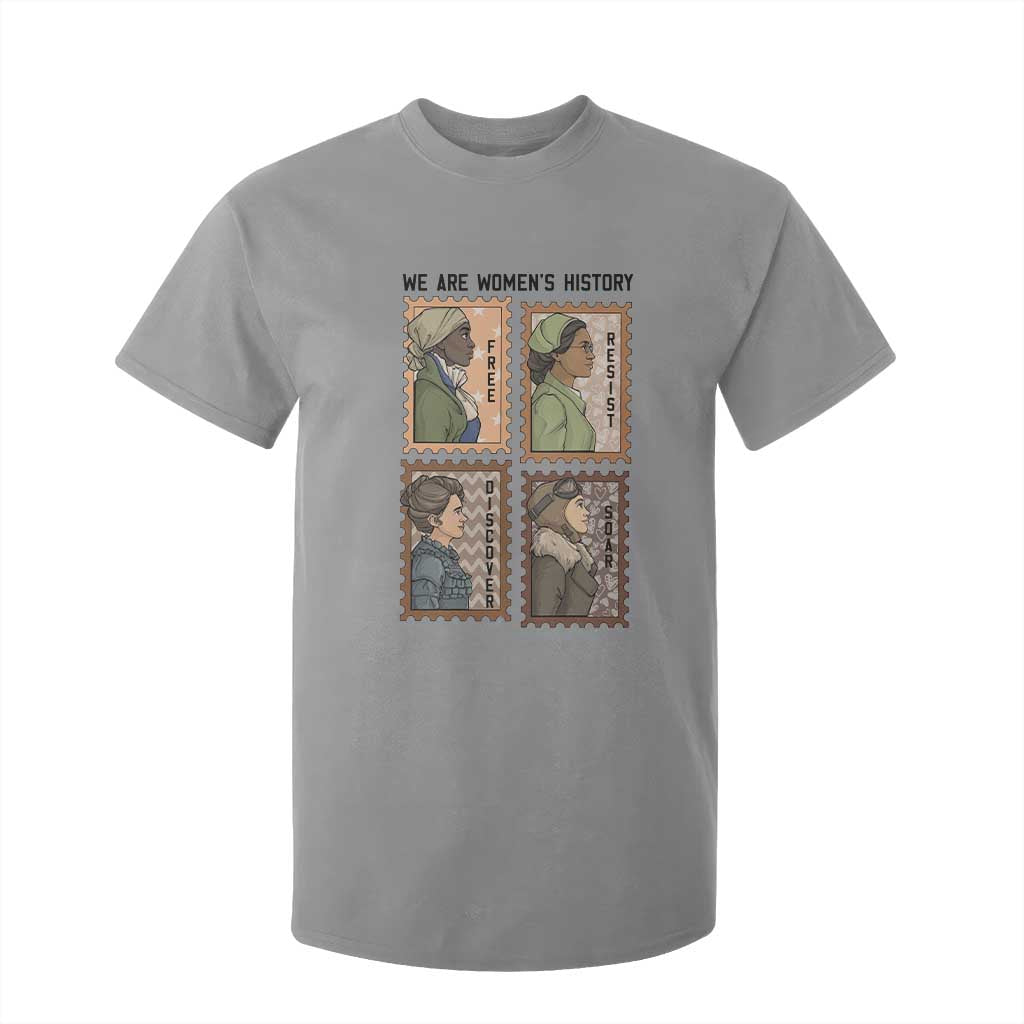 Black Women History Leaders T Shirt For Kid Womens History Month TS12 Sport Gray Print Your Wear