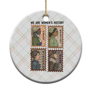 Black Women History Leaders Ceramic Ornament Womens History Month TS12 1pc Christmas Plaid Print Your Wear