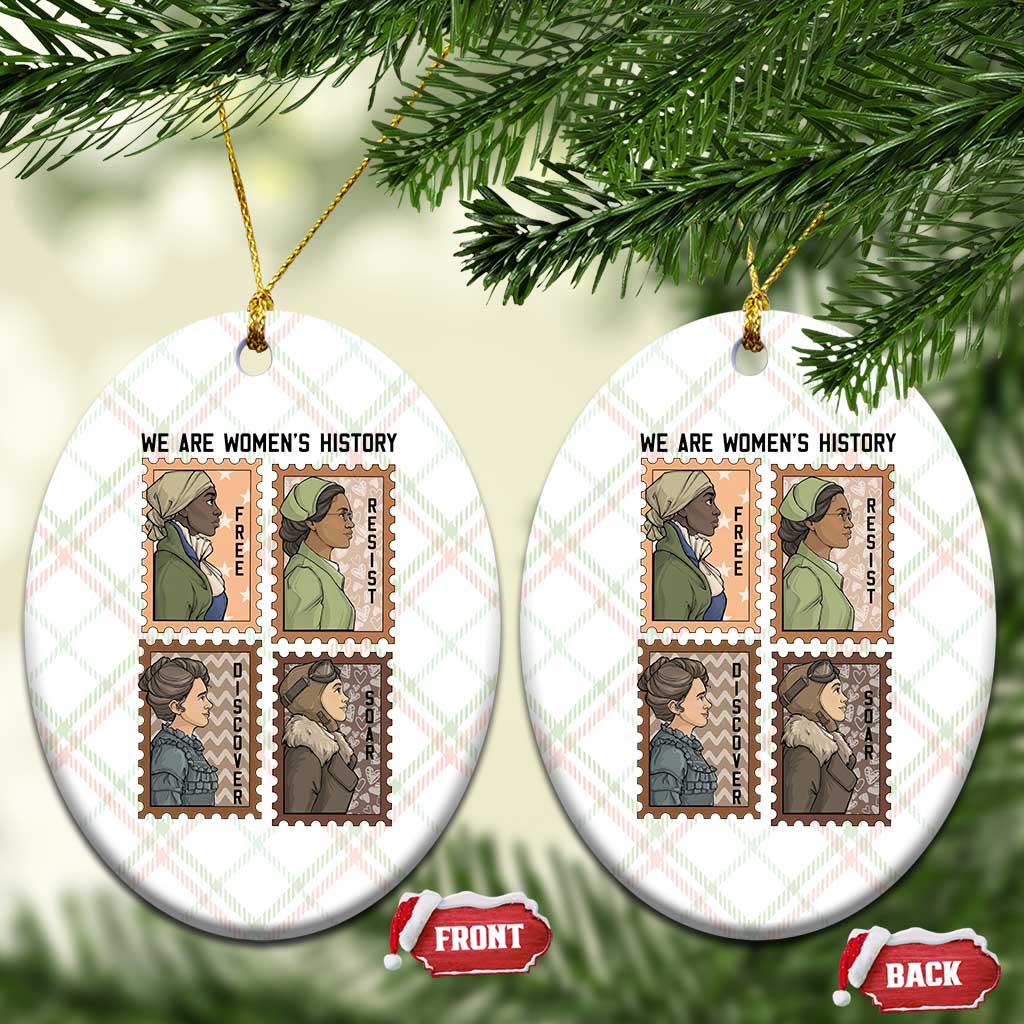 Black Women History Leaders Ceramic Ornament Womens History Month TS12 Print Your Wear