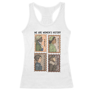 Black Women History Leaders Racerback Tank Top Womens History Month TS12 White Print Your Wear