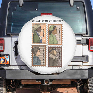 Black Women History Leaders Spare Tire Cover Womens History Month TS12 No hole White Print Your Wear