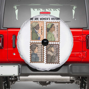 Black Women History Leaders Spare Tire Cover Womens History Month TS12 White Print Your Wear