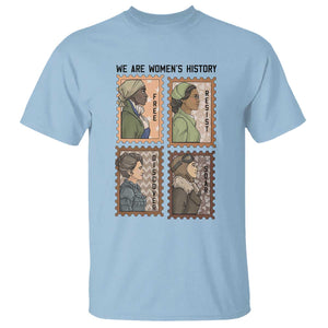 Black Women History Leaders T Shirt Womens History Month TS12 Light Blue Print Your Wear