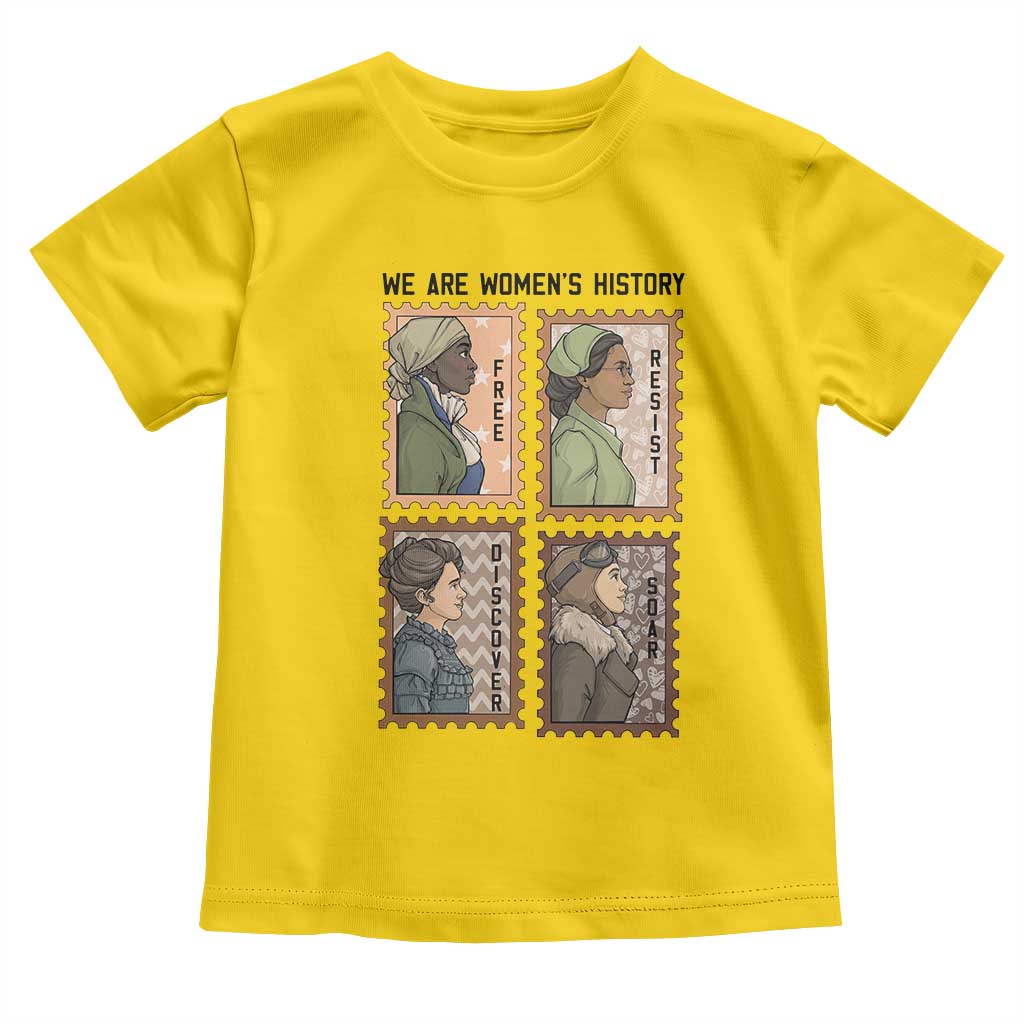 Black Women History Leaders Toddler T Shirt Womens History Month TS12 Daisy Print Your Wear