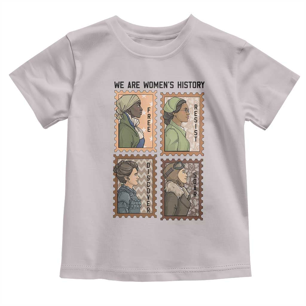 Black Women History Leaders Toddler T Shirt Womens History Month TS12 Ice Gray Print Your Wear