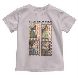 Black Women History Leaders Toddler T Shirt Womens History Month TS12 Ice Gray Print Your Wear