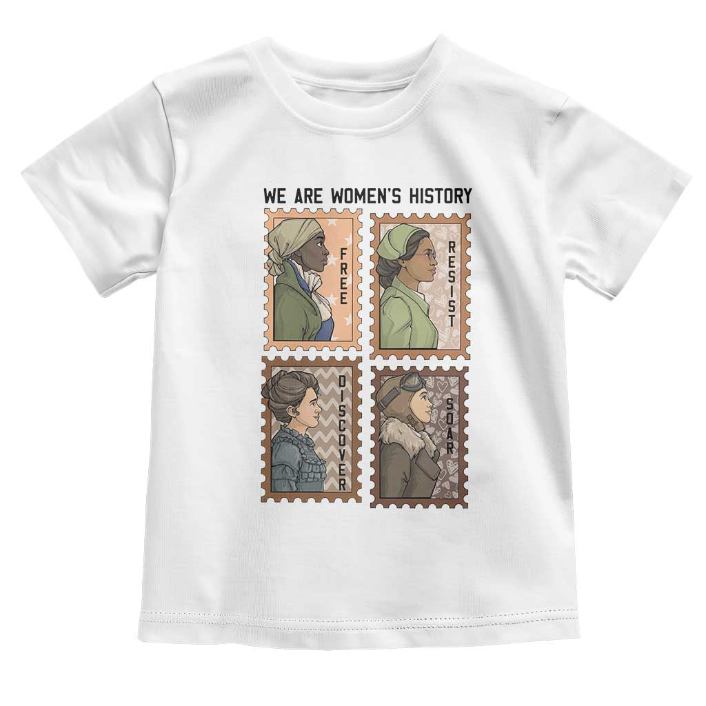 Black Women History Leaders Toddler T Shirt Womens History Month TS12 White Print Your Wear