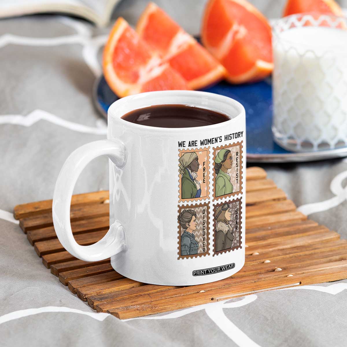 Black Women History Leaders Coffee Mug Womens History Month TS12 Print Your Wear