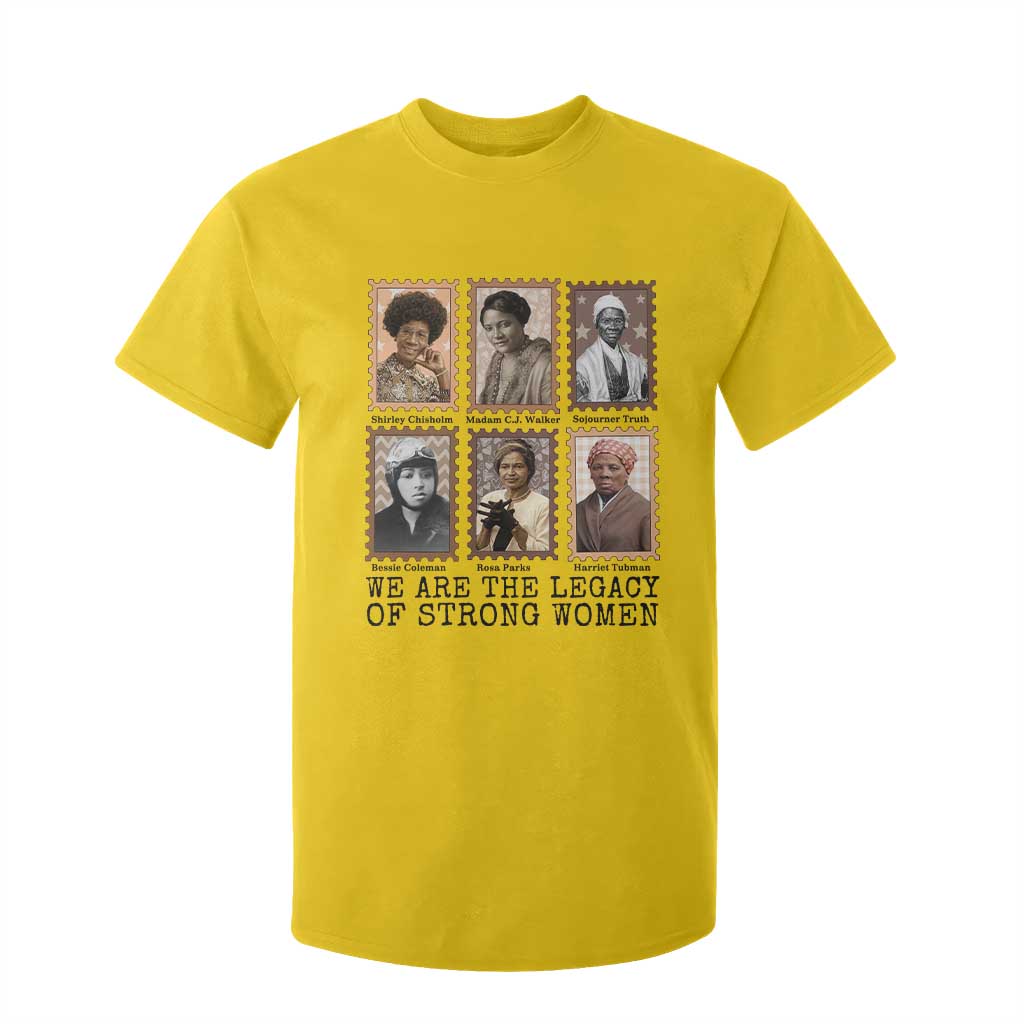 Women In History T Shirt For Kid We Are The Legacy Of Strong Women TS12 Daisy Print Your Wear