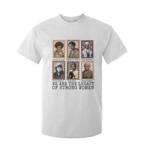 Women In History T Shirt For Kid We Are The Legacy Of Strong Women TS12 White Print Your Wear