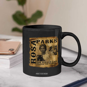 Rosa Parks Change The World Quote Coffee Mug Black Women Leader TS12 Print Your Wear