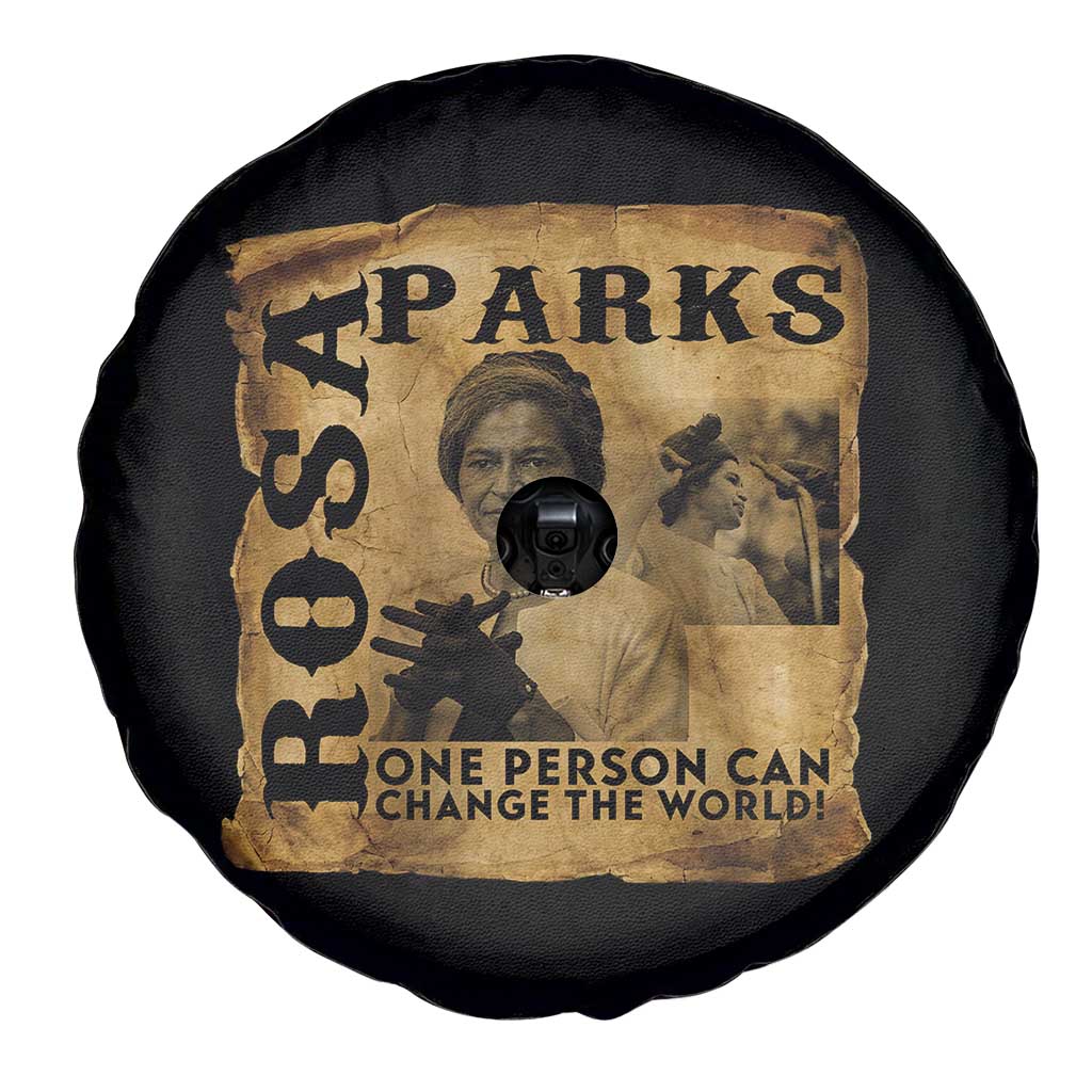 Rosa Parks Change The World Quote Spare Tire Cover Black Women Leader TS12 Print Your Wear