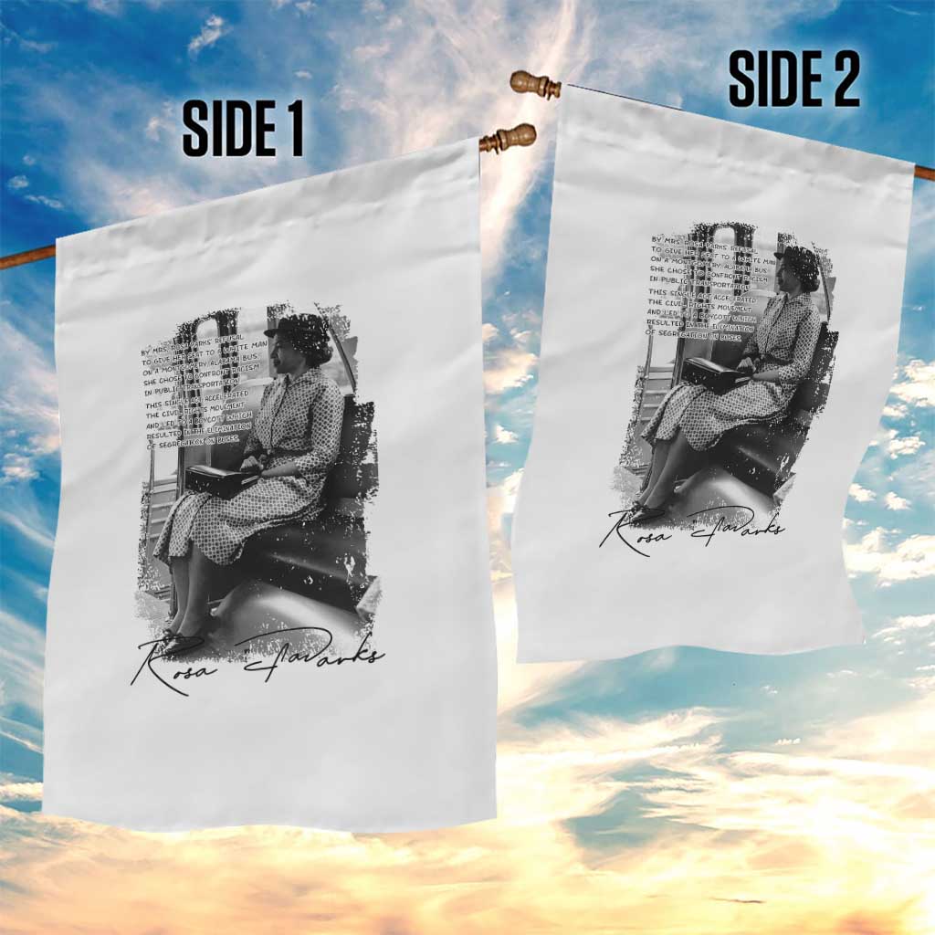 Rosa Parks Montgomery Bus Boycott Garden Flag Civil Rights History TS12 Print Your Wear