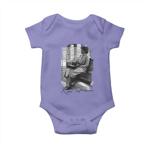 Rosa Parks Montgomery Bus Boycott Baby Onesie Civil Rights History TS12 Violet Print Your Wear