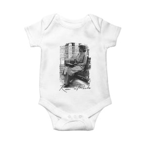 Rosa Parks Montgomery Bus Boycott Baby Onesie Civil Rights History TS12 White Print Your Wear