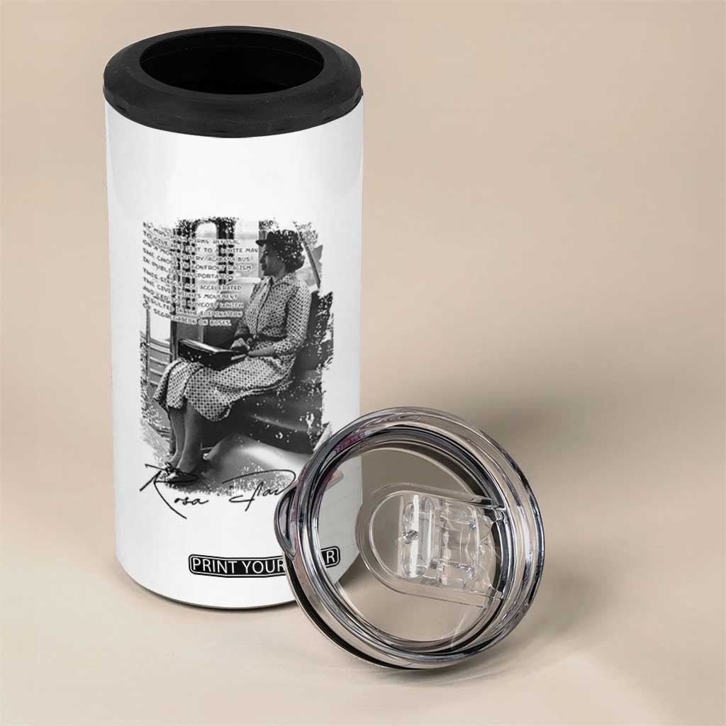 Rosa Parks Montgomery Bus Boycott 4 in 1 Can Cooler Tumbler Civil Rights History TS12 Print Your Wear