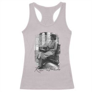 Rosa Parks Montgomery Bus Boycott Racerback Tank Top Civil Rights History TS12 Ice Gray Print Your Wear