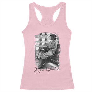 Rosa Parks Montgomery Bus Boycott Racerback Tank Top Civil Rights History TS12 Light Pink Print Your Wear