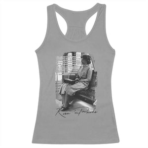 Rosa Parks Montgomery Bus Boycott Racerback Tank Top Civil Rights History TS12 Sport Gray Print Your Wear