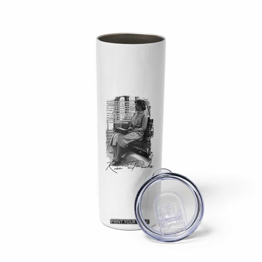 Rosa Parks Montgomery Bus Boycott Skinny Tumbler Civil Rights History TS12 Print Your Wear